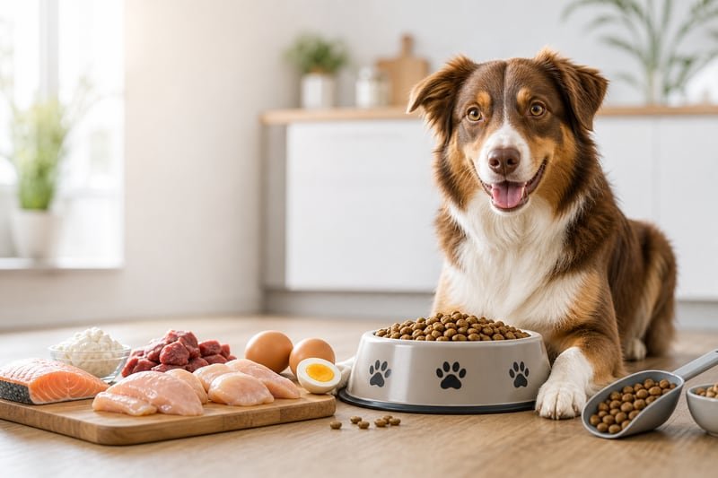High-protein dog foods for weight gain article image