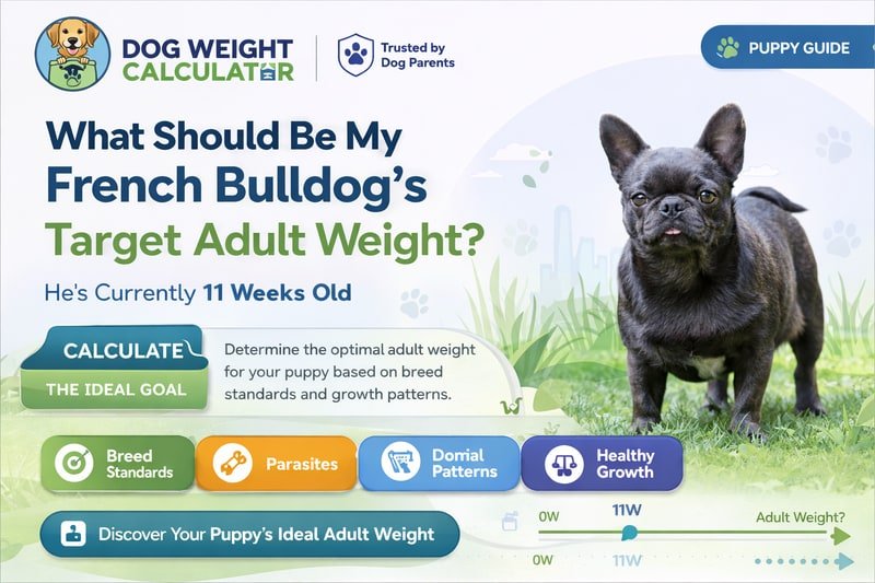 French Bulldog target adult weight featured article image