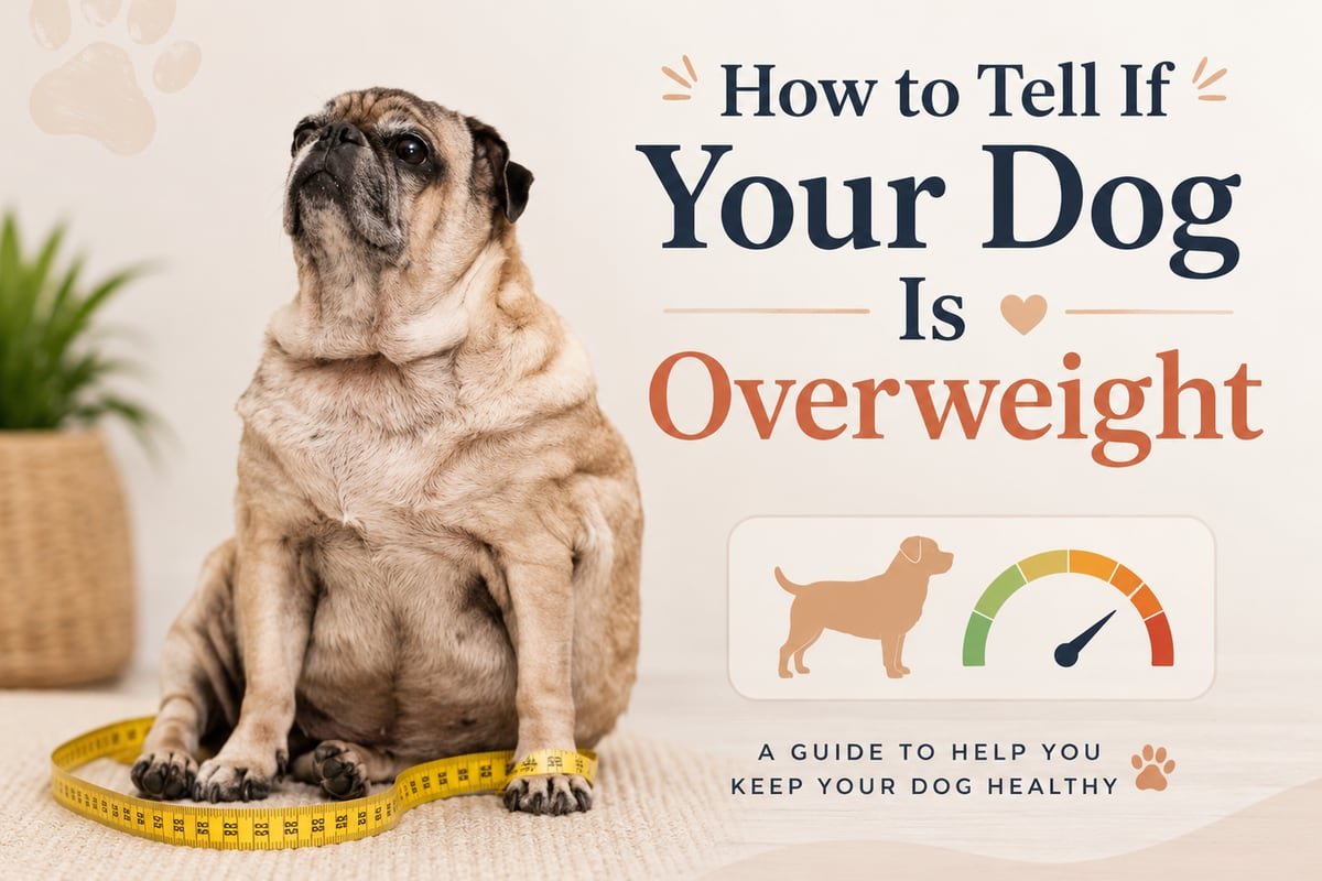 Dog overweight signs article image