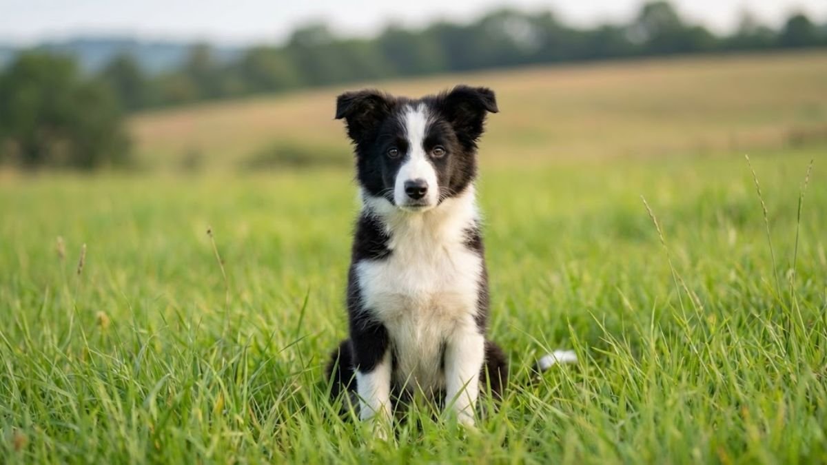 Border Collie puppy for the Border Collie weight guide
