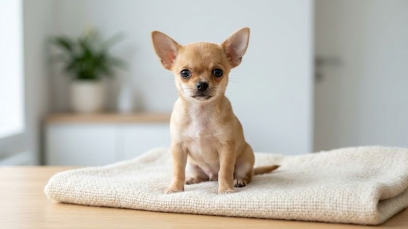 Chihuahua puppy for the Chihuahua weight guide