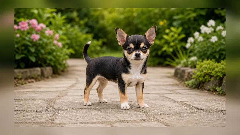 Chihuahua representing the small dog age band