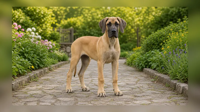 Great Dane representing the giant dog age band