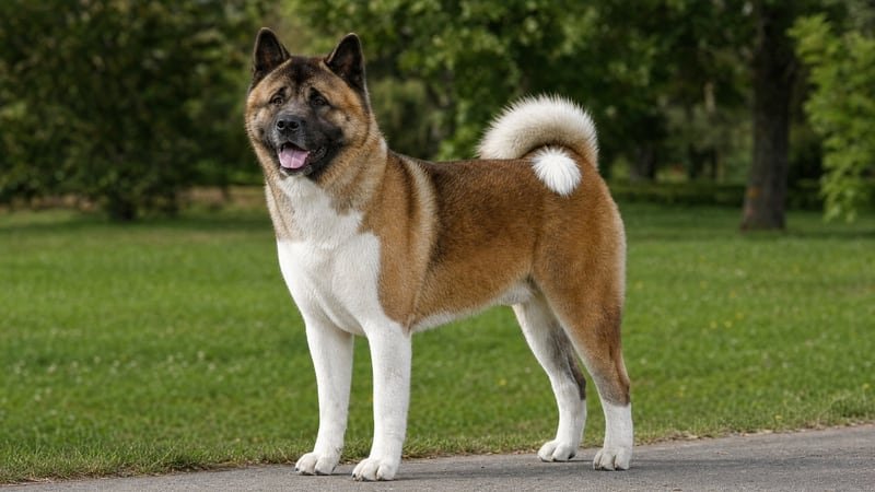 Akita puppy for the Akita weight guide