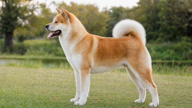 Akita puppy body condition snapshot for growth tracking