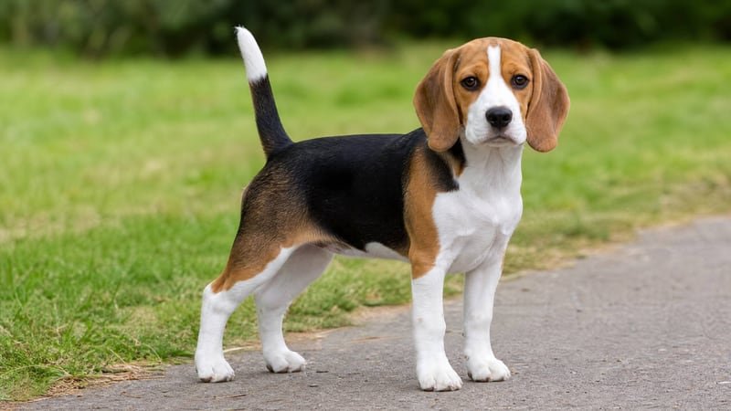 Beagle puppy for the Beagle weight guide