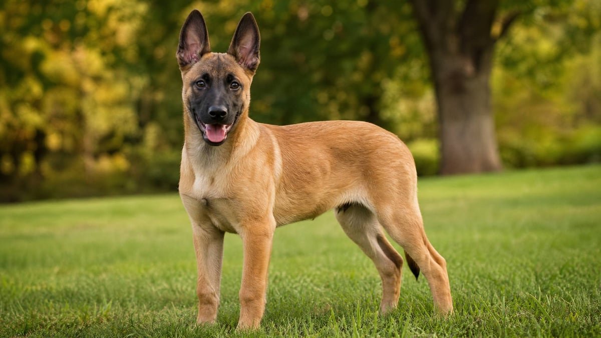 Belgian Malinois puppy for the Belgian Malinois weight chart and growth guide
