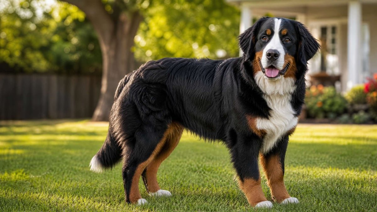 Bernese Mountain Dog puppy for the Bernese Mountain Dog weight chart and growth guide