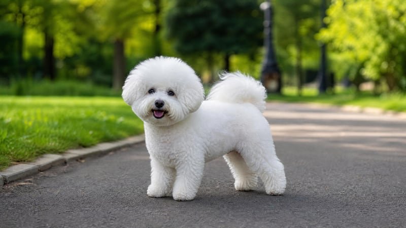 Bichon Frise puppy for the Bichon Frise weight guide