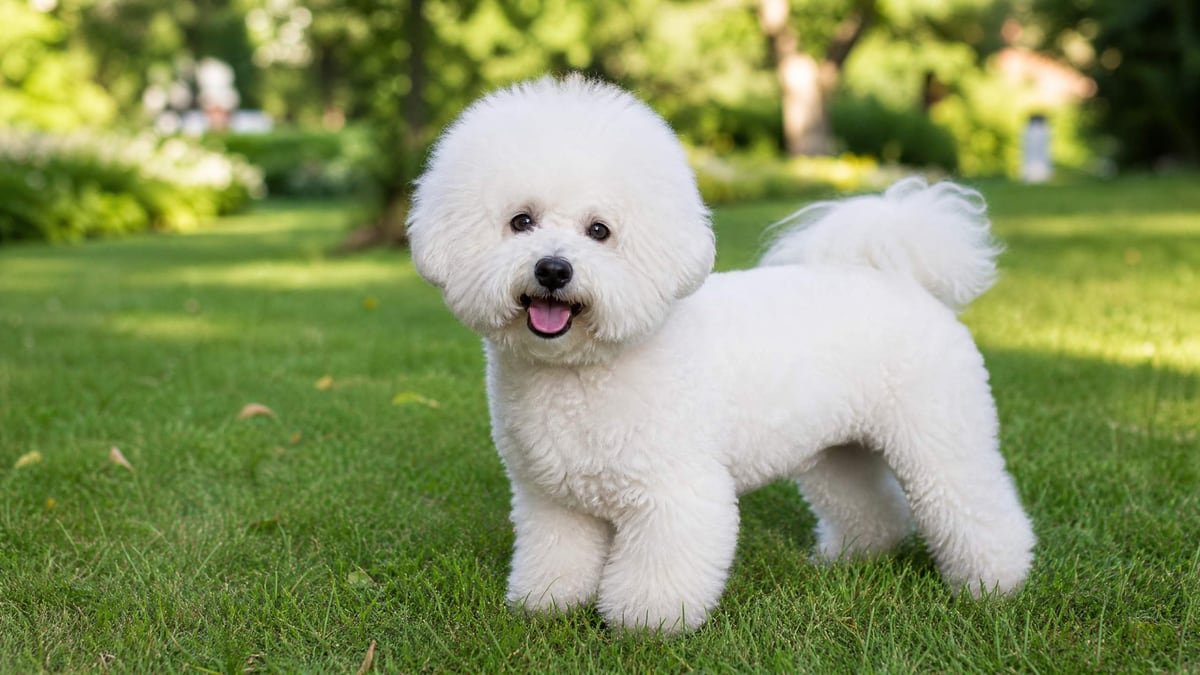 Bichon Frise puppy for the Bichon Frise weight chart and growth guide