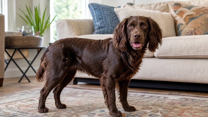 Boykin Spaniel puppy daily life photo for healthy weight guidance