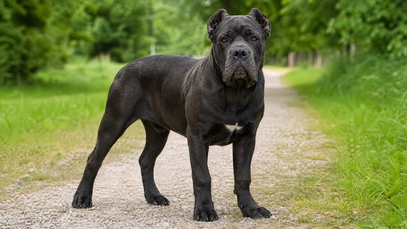 Cane Corso puppy for the Cane Corso weight guide