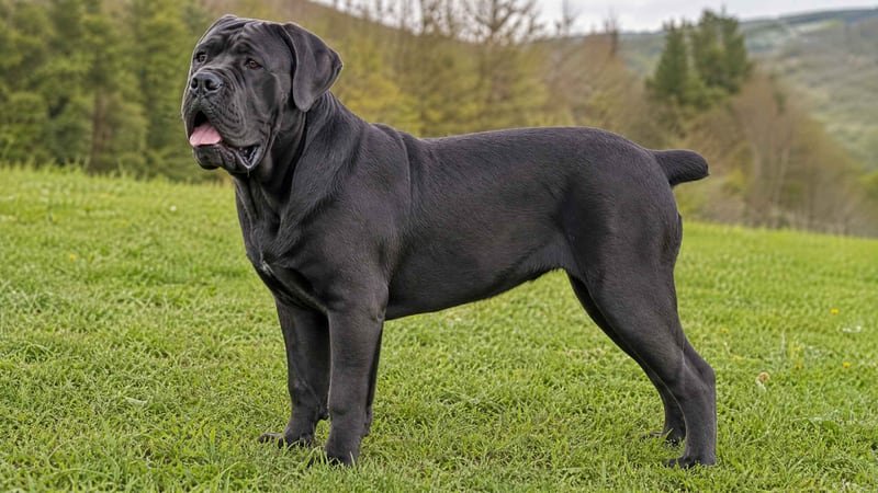 Cane Corso puppy body condition snapshot for growth tracking