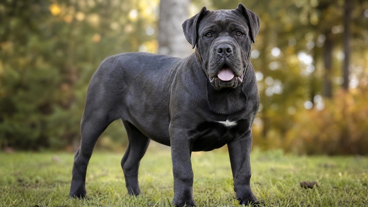 Cane Corso puppy for related breed weight comparison