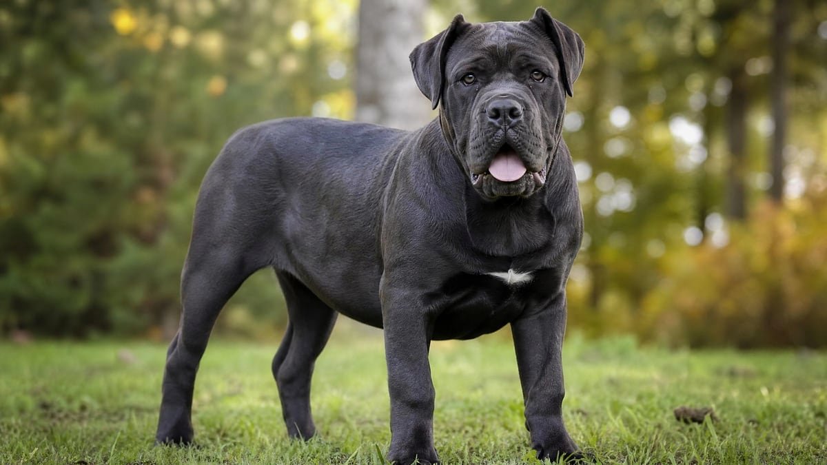 Cane Corso puppy for related breed weight comparison
