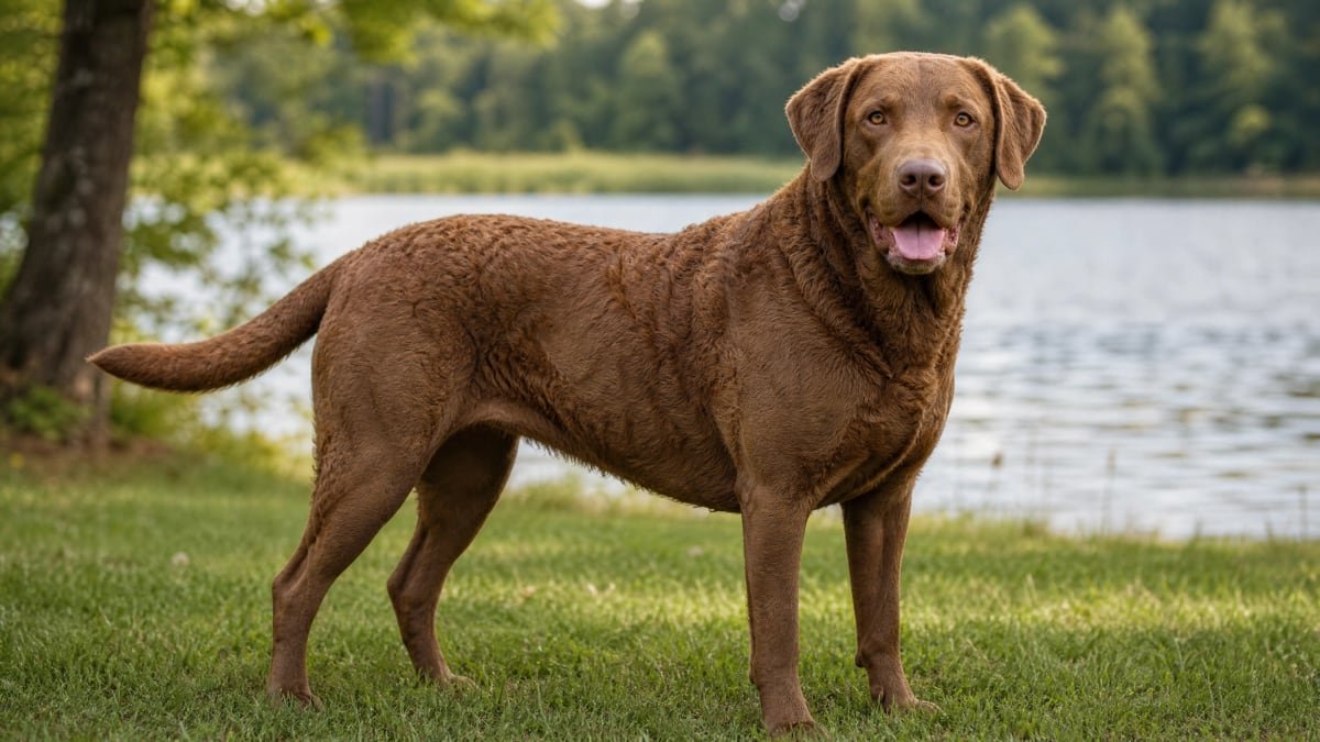Chesapeake Bay Retriever puppy breed detail hero image