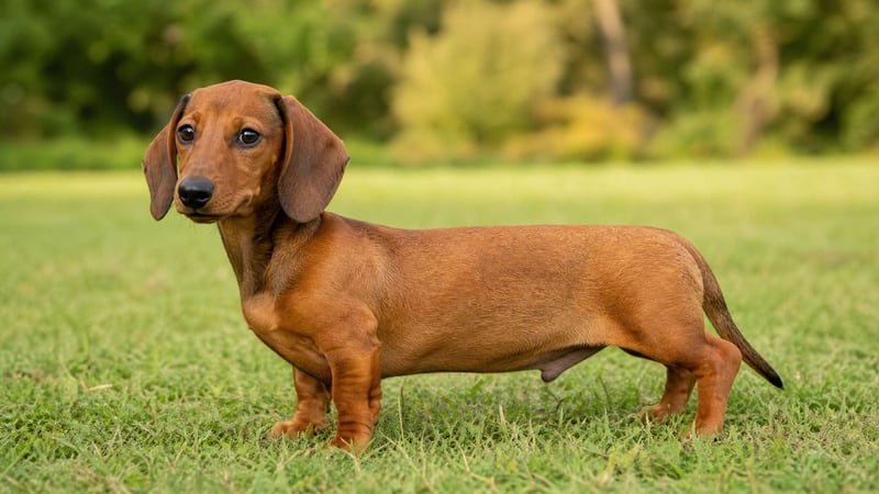 Dachshund puppy body condition snapshot for growth tracking