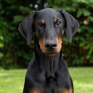 Doberman Pinscher puppy for the Doberman Pinscher weight guide