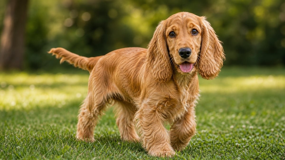 English Cocker Spaniel puppy breed detail hero image