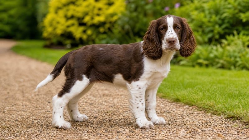 English Springer Spaniel puppy for the English Springer Spaniel weight guide