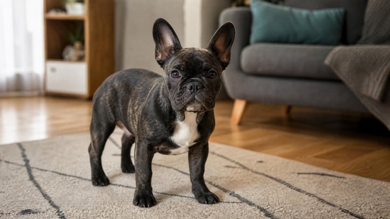 French Bulldog puppy daily life photo for healthy weight guidance