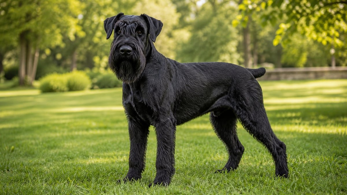 Giant Schnauzer puppy breed detail hero image