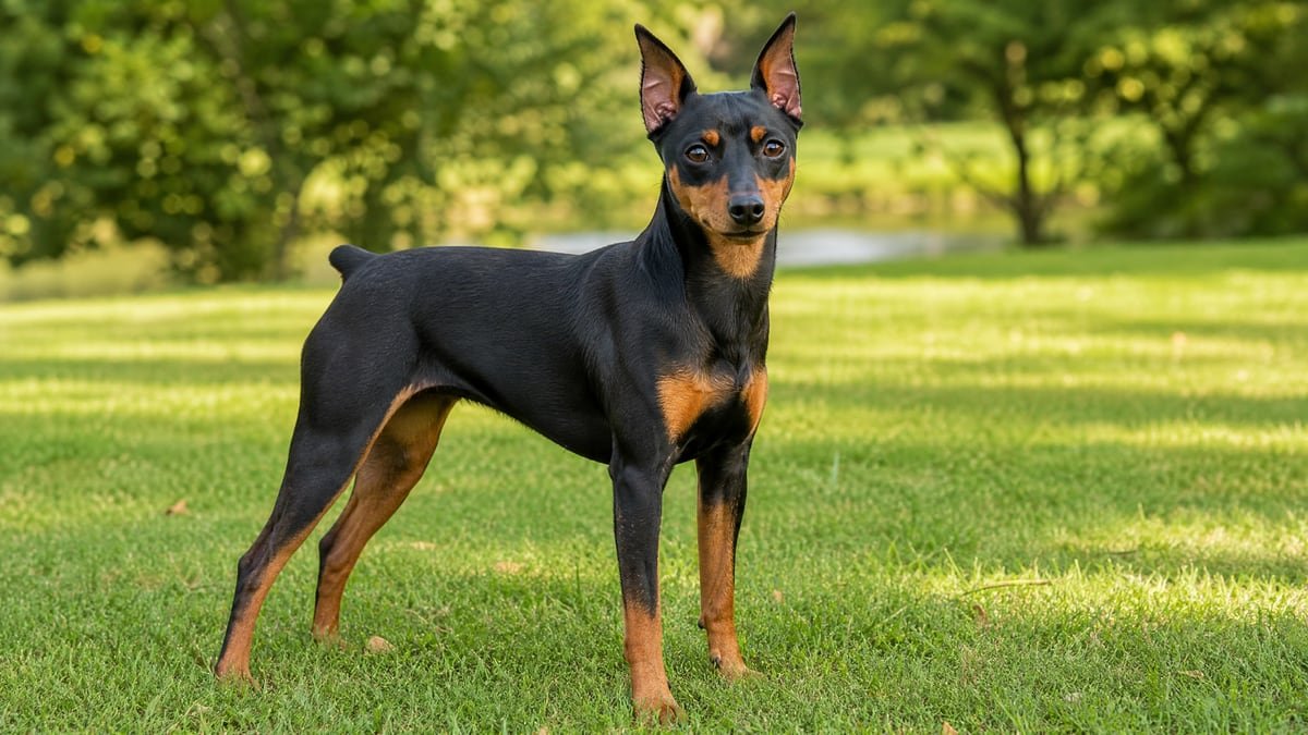 Miniature Pinscher puppy breed detail hero image
