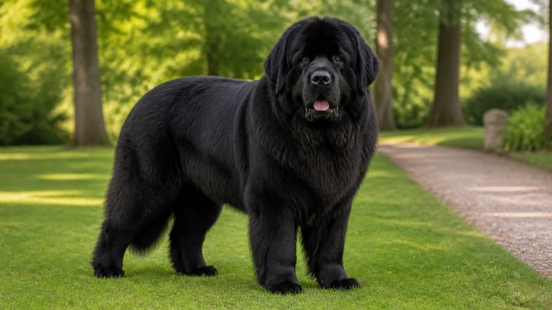 Newfoundland puppy for the Newfoundland weight guide