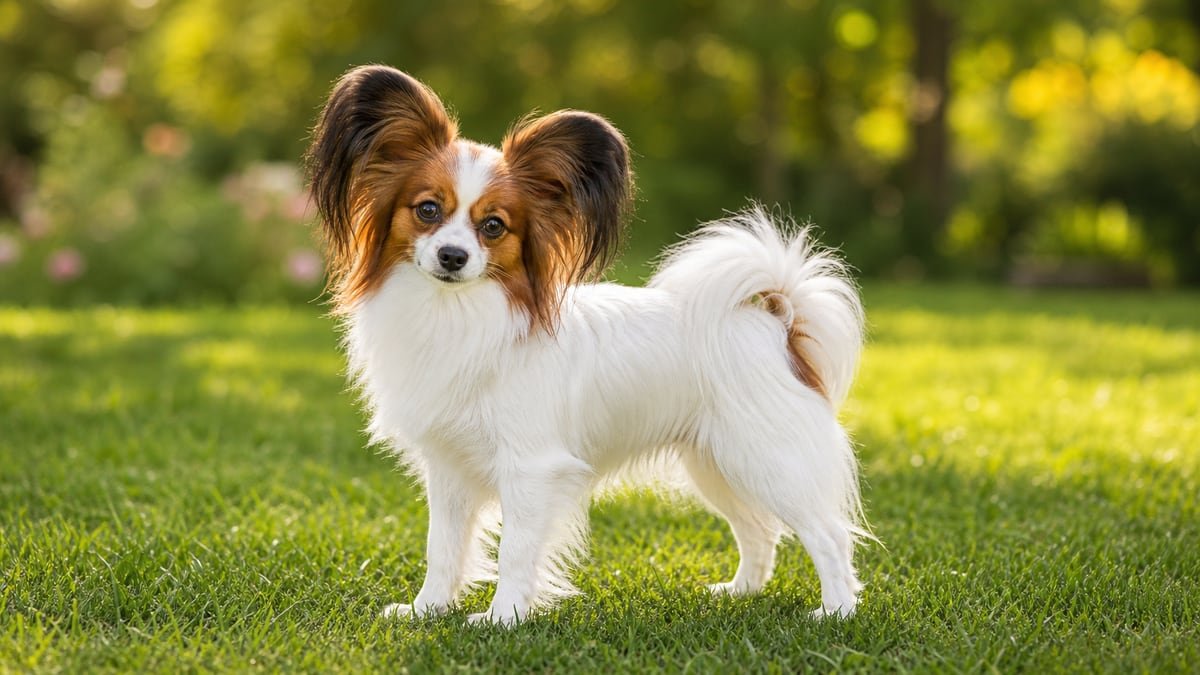 Papillon puppy breed detail hero image