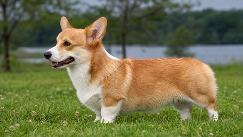 Pembroke Welsh Corgi puppy body condition snapshot for growth tracking