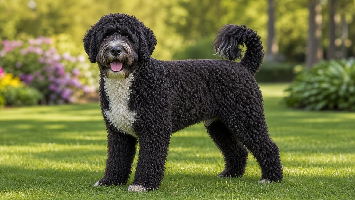 Portuguese Water Dog puppy breed detail hero image