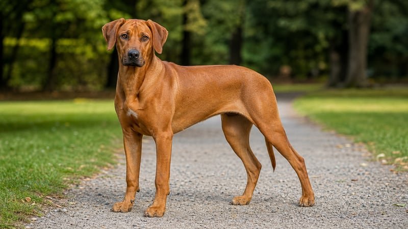 Rhodesian Ridgeback puppy for the Rhodesian Ridgeback weight guide