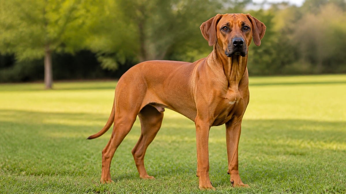 Rhodesian Ridgeback puppy breed detail hero image