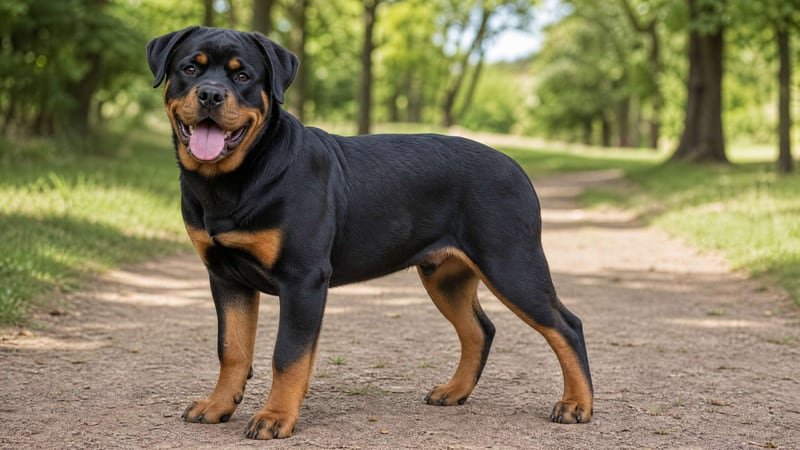Rottweiler puppy for the Rottweiler weight guide