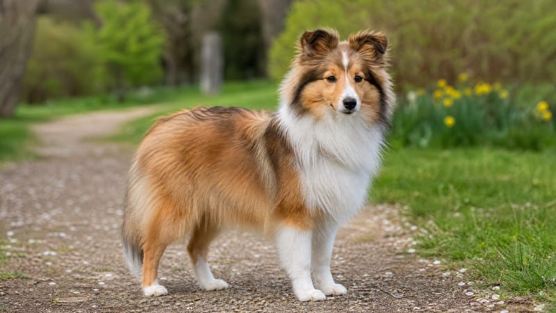 Shetland Sheepdog puppy for the Shetland Sheepdog weight guide