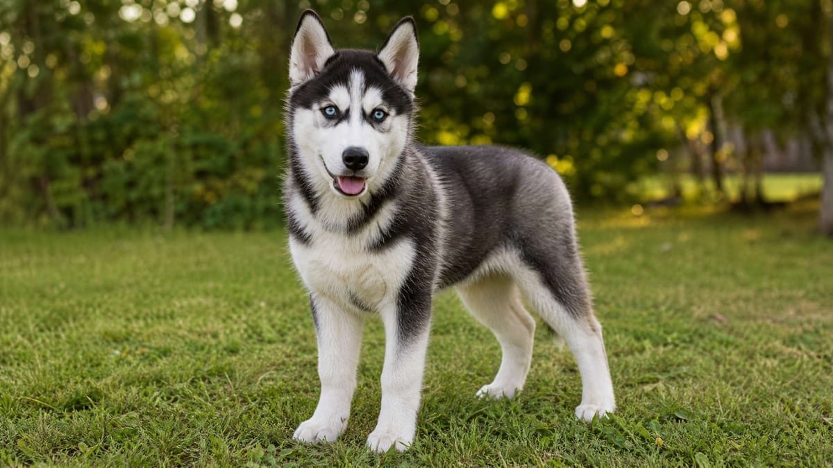 Siberian Husky puppy for the Siberian Husky weight chart and growth guide