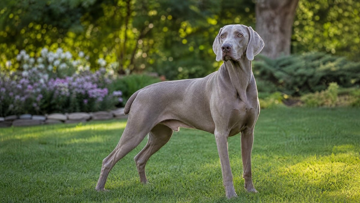 Weimaraner puppy breed detail hero image