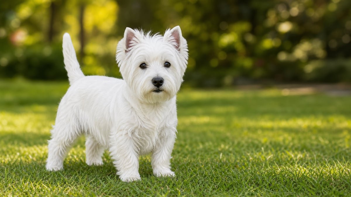 West Highland White Terrier puppy breed detail hero image